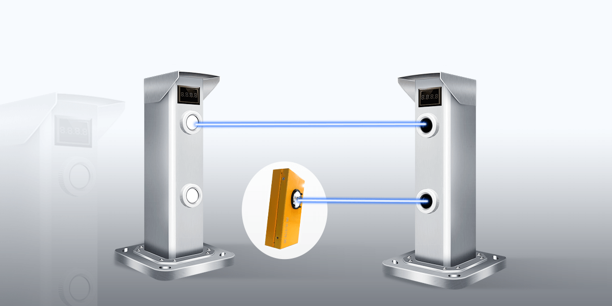 二光束激光入侵探測器<!--